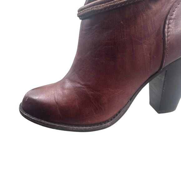 Frye Jenny Brown Ankle Boots - Picture 10 of 16